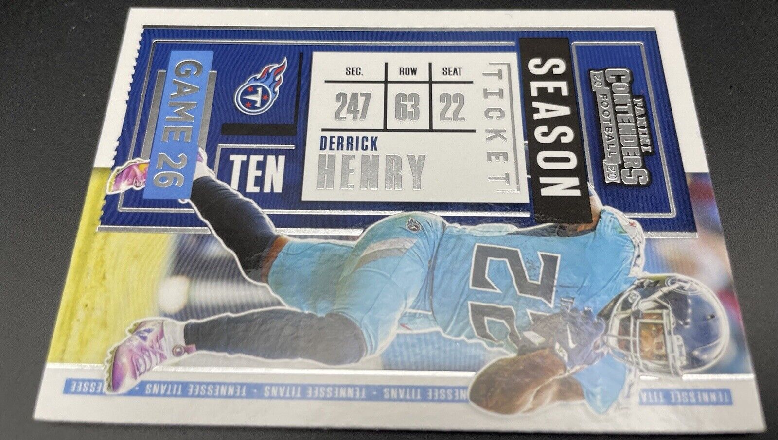 2020 Panini Contenders Football #11 Derrick Henry Titans