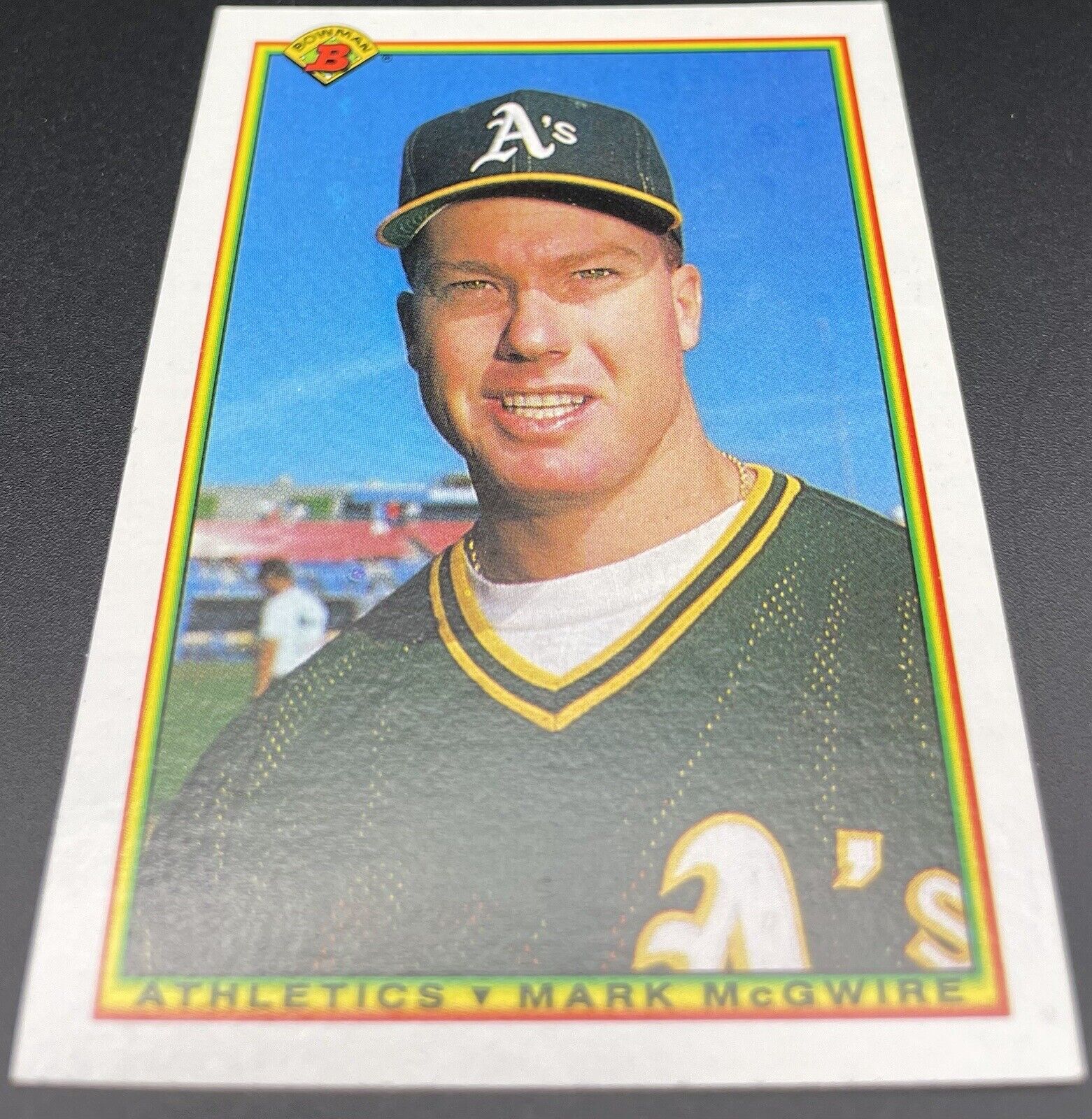 Mark McGwire 1990 Bowman #454 Oakland Athletics