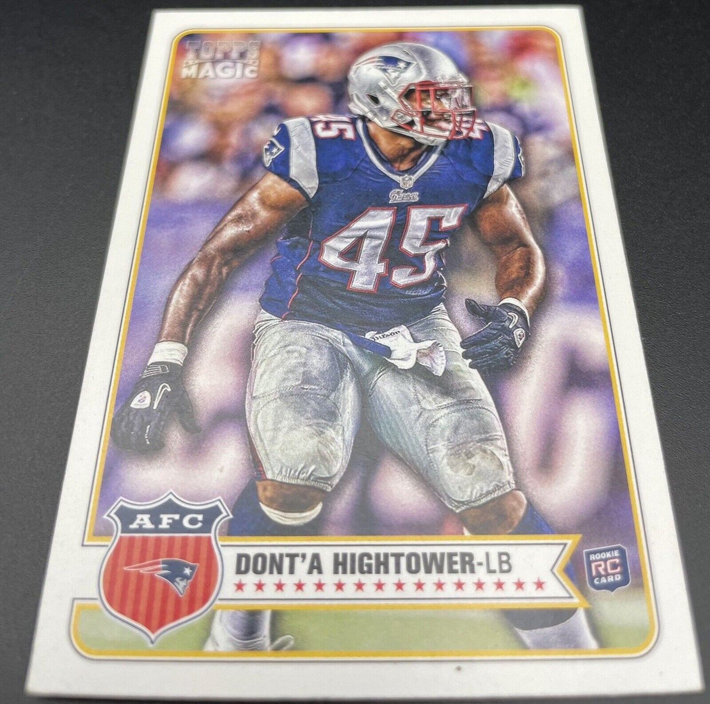 2012 Topps Magic Rookie Rc Dont'a Hightower New England Patriots #36 Alabama