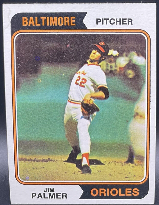 Jim Palmer 1974 Topps #40 Baltimore Orioles HOF 