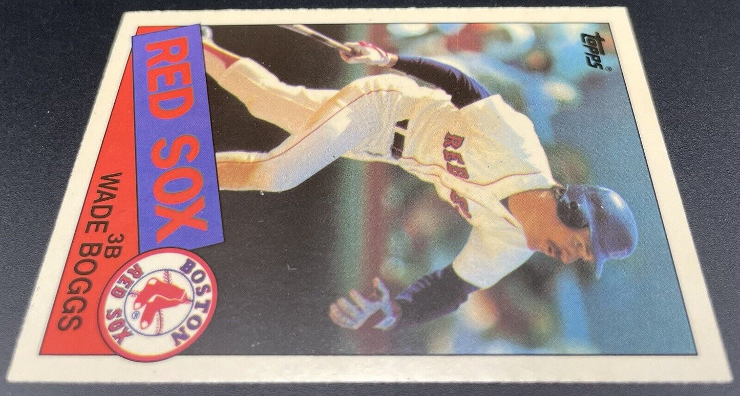 Wade Boggs 1985 Topps (Tiffany) #350 Boston Red Sox