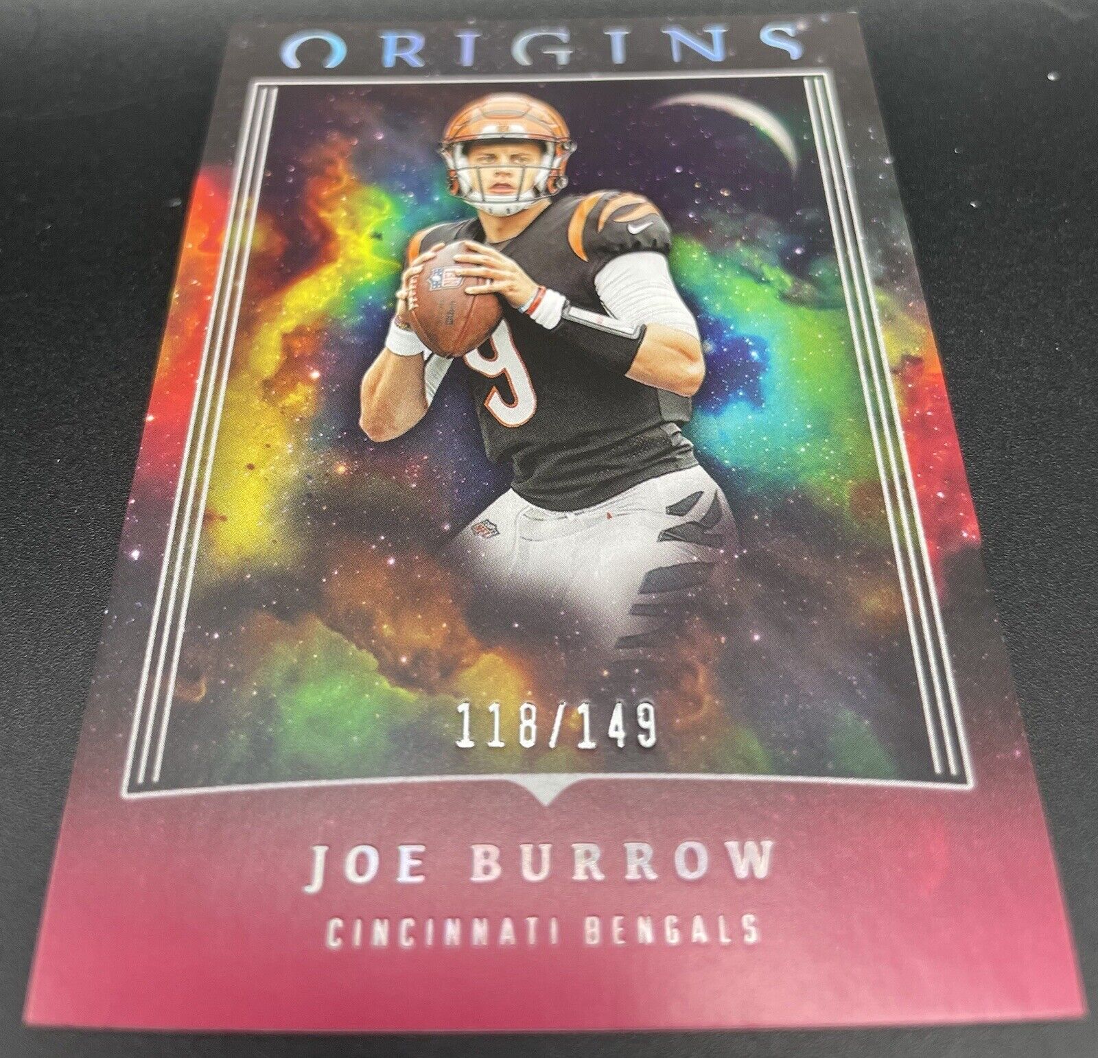 Joe Burrow 2023 Panini Origins Pink #16  /149 Cincinnati Bengals