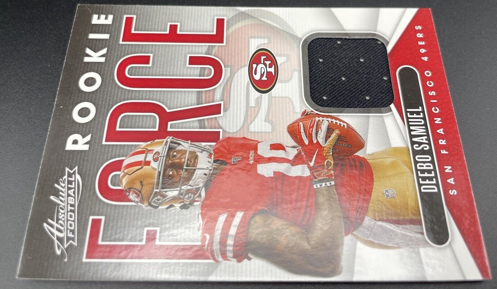 Deebo Samuel 2019 Panini Absolute #RF-7 RC / Patch Force San Francisco 49Ers