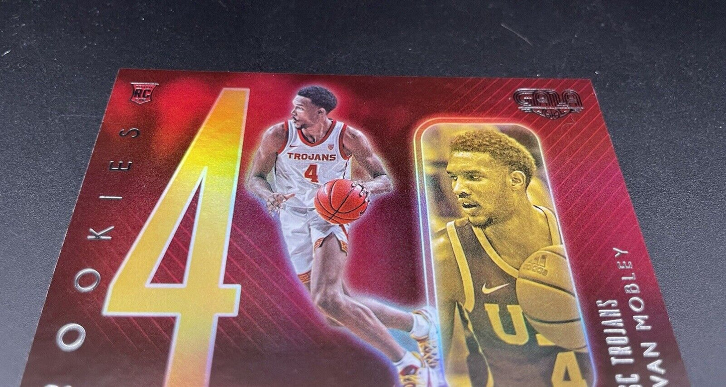 EVAN MOBLEY RC Parallell- 2021 Panini Chronicles Gala #182 PINK RC  - Cavaliers 