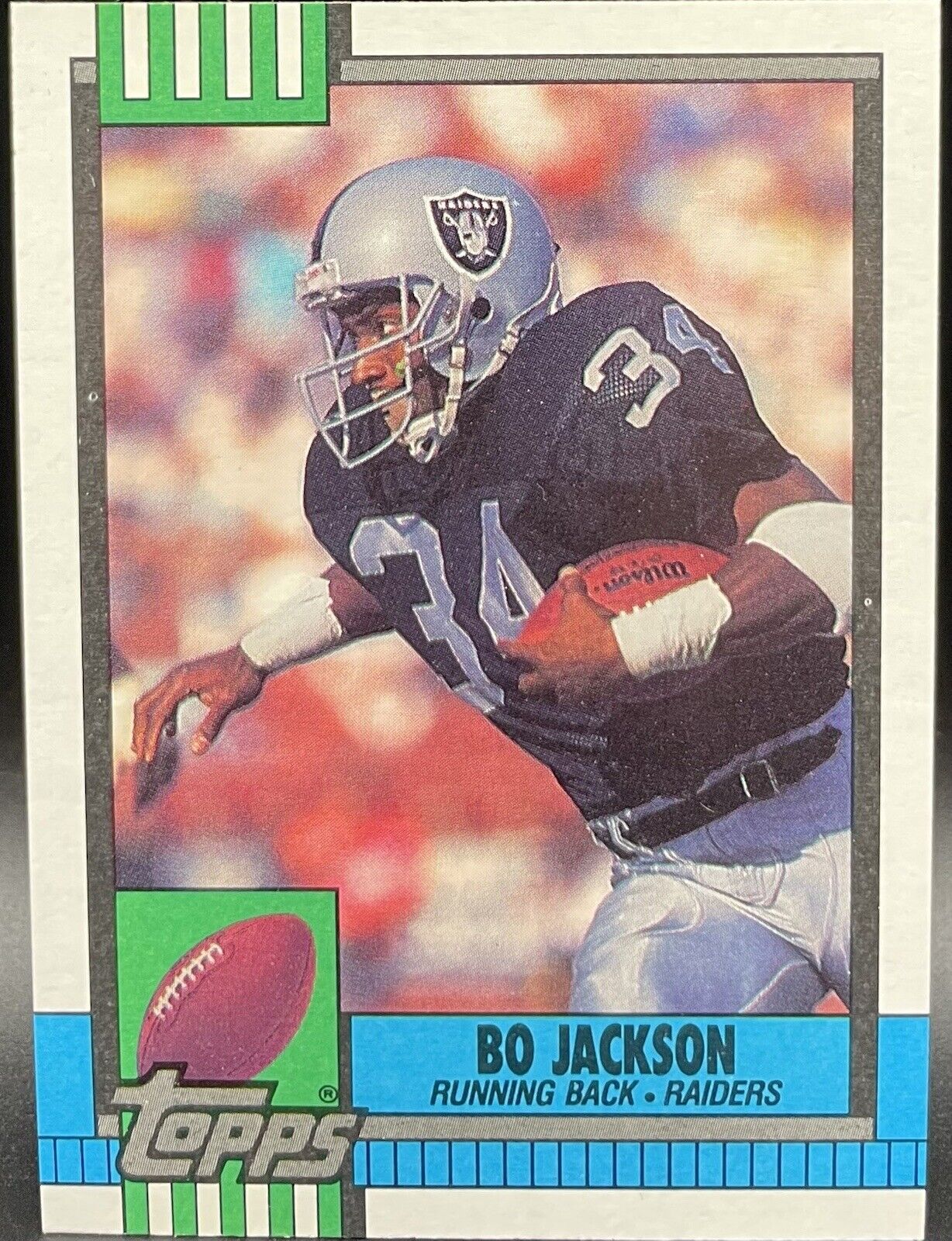 Bo Jackson 1990 Topps #285 Los Angeles Raiders