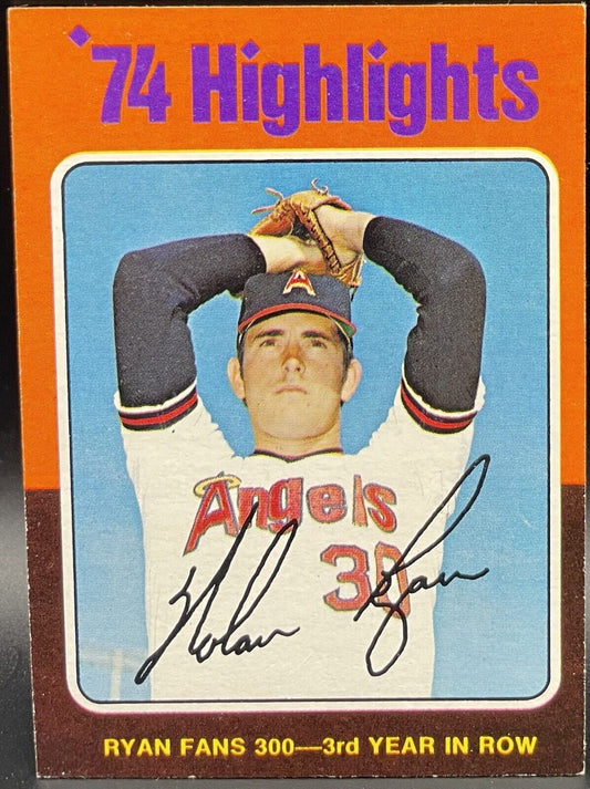 Nolan Ryan 1975 Topps #5  HOF  California Angels