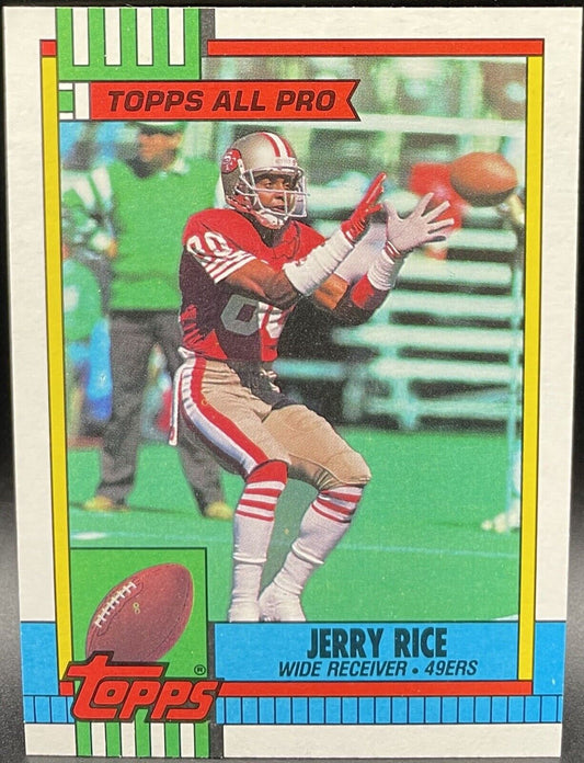 1990 Topps - #8 Jerry Rice San Francisco 49Ers All Pro ￼