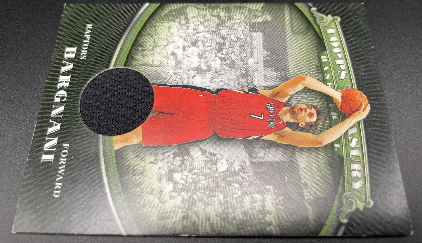 Andrea Bargnani 2008 Topps Treasury #TTR-AB Patch Toronto Raptors