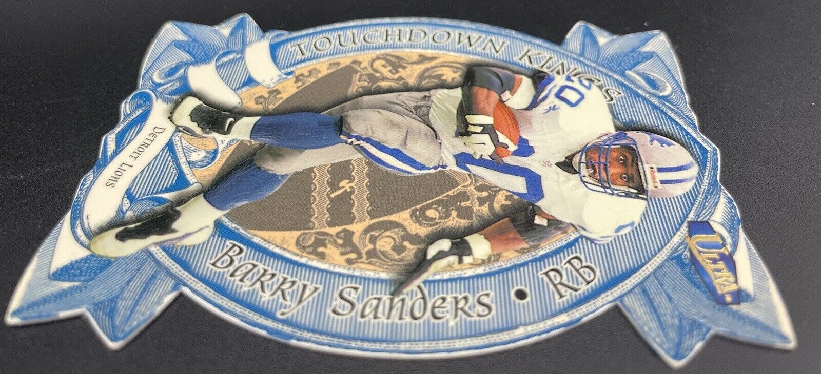 Barry Sanders 1998 Clear Ultra Die Cut 5 Of 15 touchdown Kings Detroit Lions