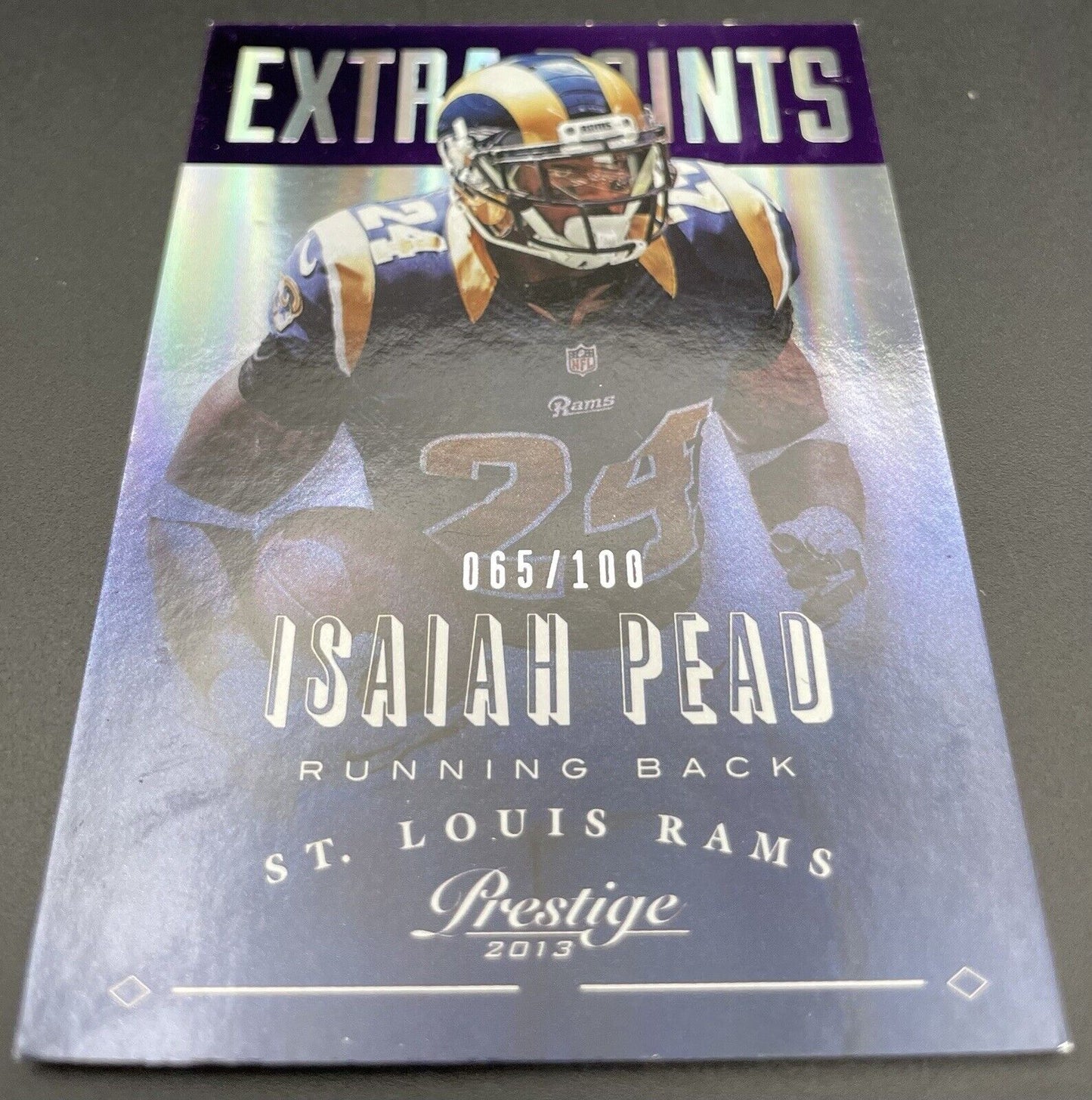 2013 Panini Prestige - Extra Points Purple #161 Isaiah Pead /100