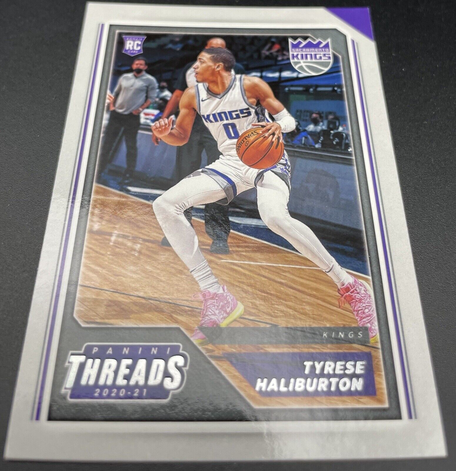 2020-21 Panini Chronicles - Threads #91 Tyrese Haliburton (RC) Indiana Pacers