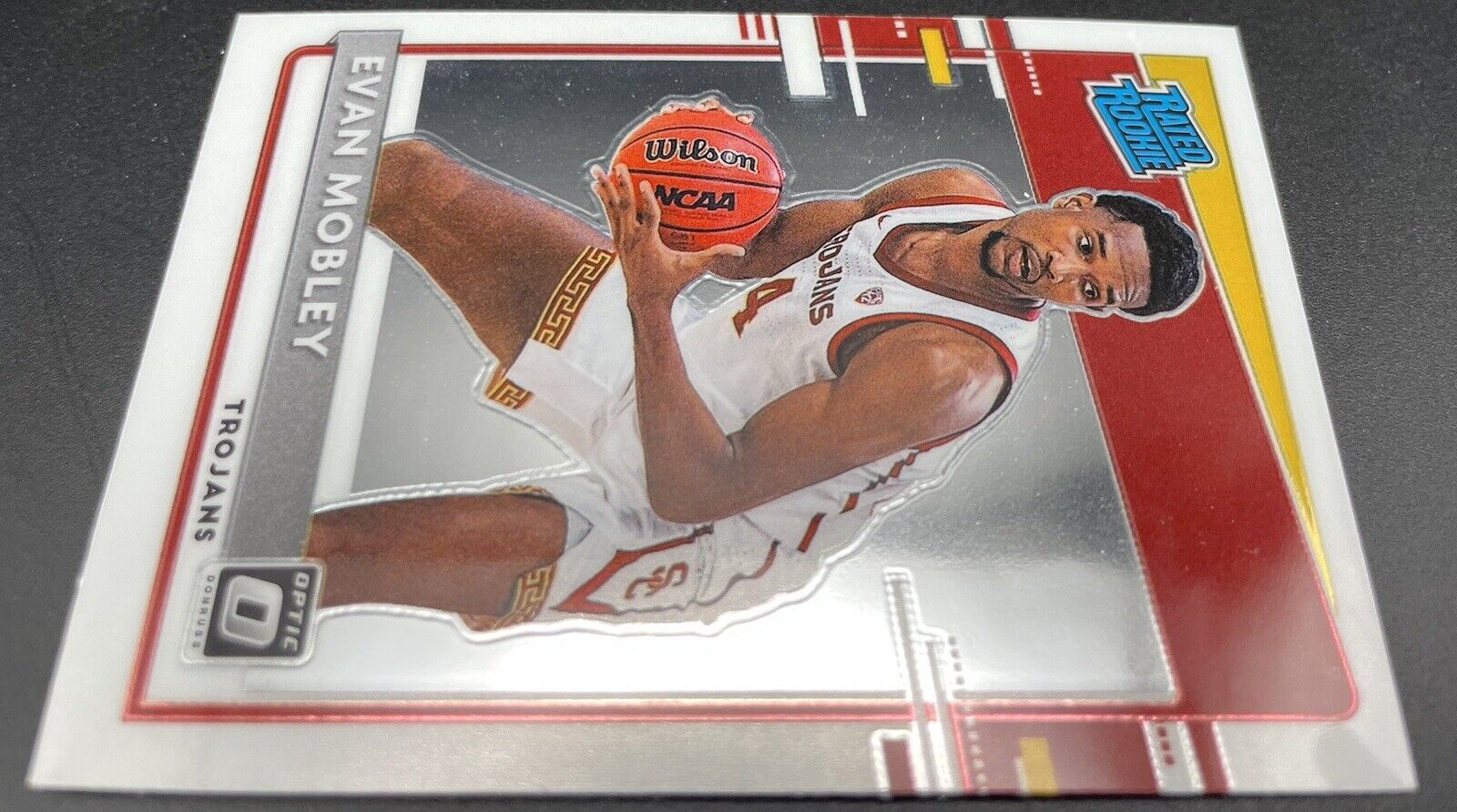 2021 Panini Donruss Optic Evan Mobley Holo Rated Rookie Card #202 CAVS!!!