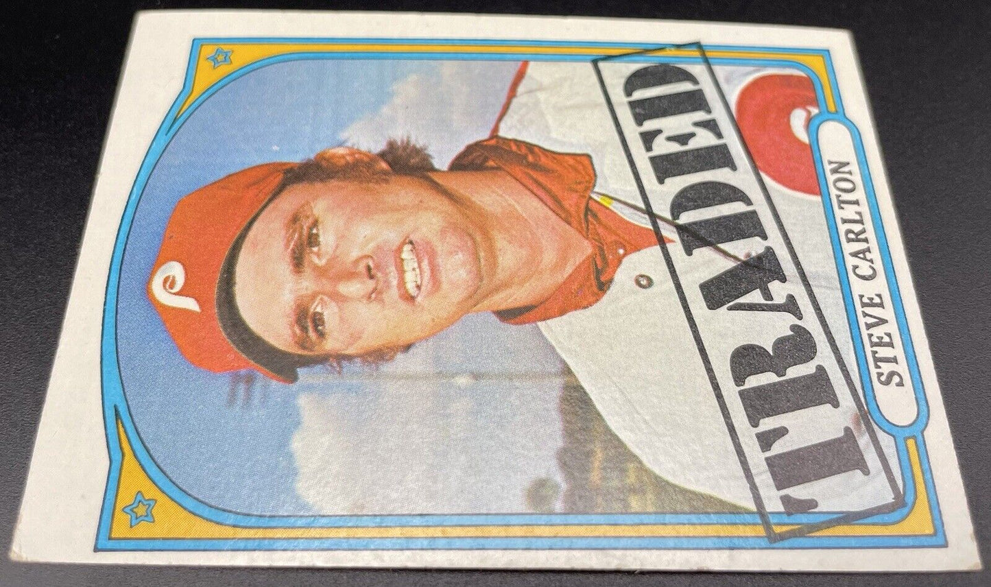 Steve Carlton 1972 Topps #751 Traded St. Louis Cardinals HOF