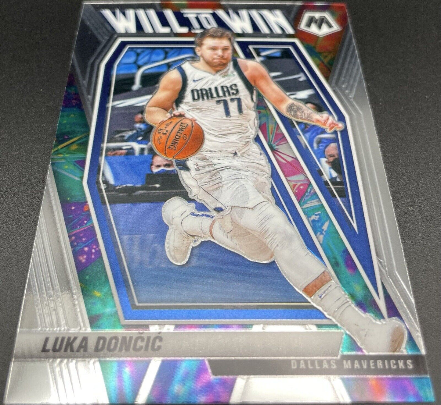 2020  Panini Mosaic Will to Win #12 Luka Doncic  Dallas Mavericks