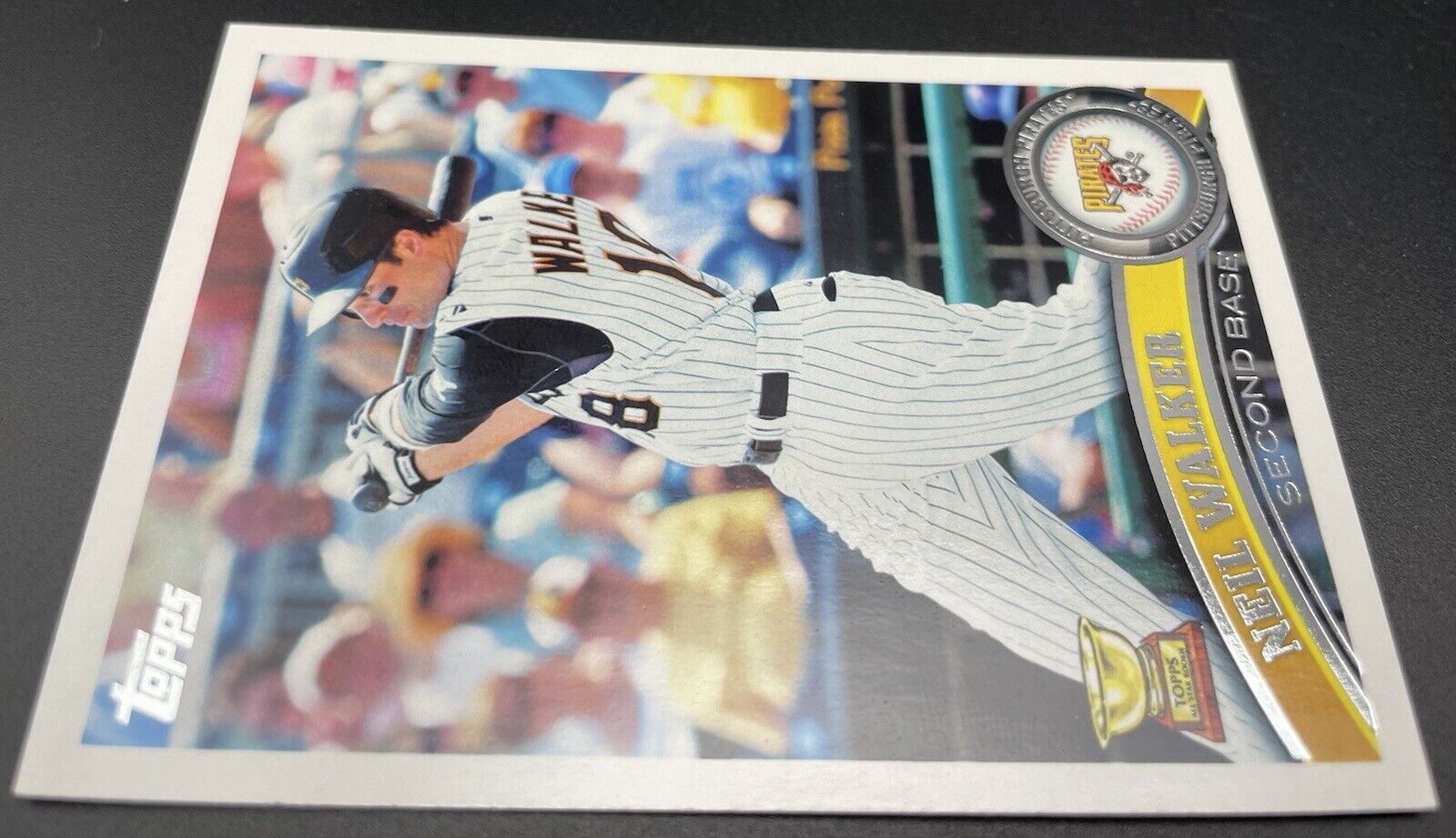 2011 Topps Neil Walker Baseball Pittsburgh Pirates #24 Rookie RC Cup