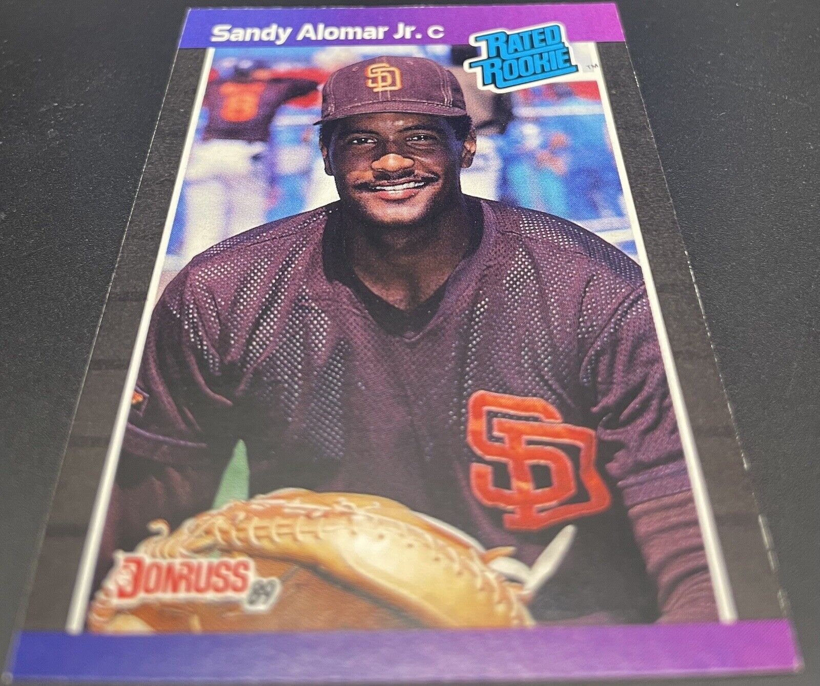 1989 Donruss - Rated Rookie *Denotes  Next to PERFORMANCE #28 Sandy Alomar...