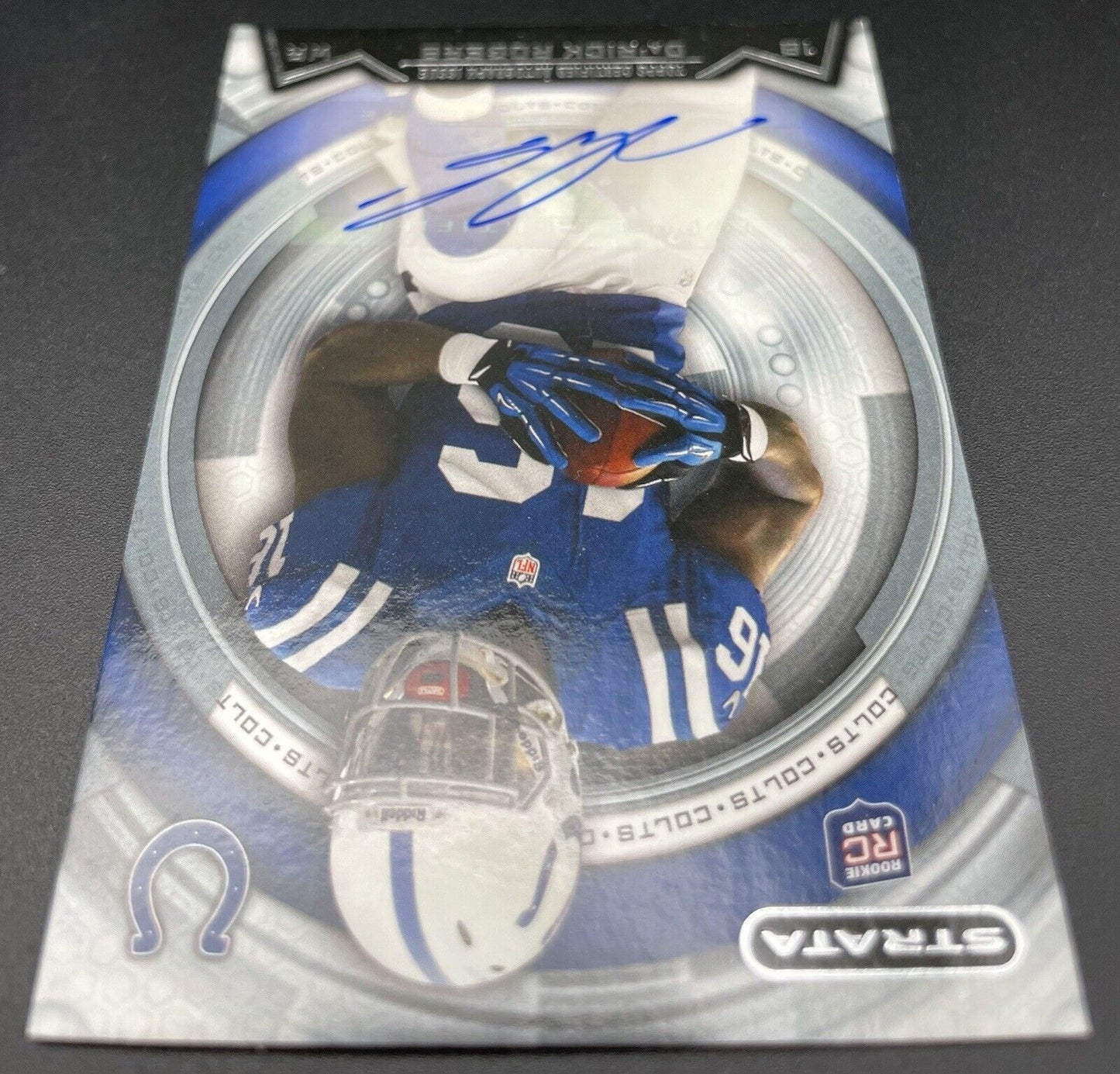 Da’Rick Rogers 2013 Topps Strata #154 RC, Auto Indianapolis Colts