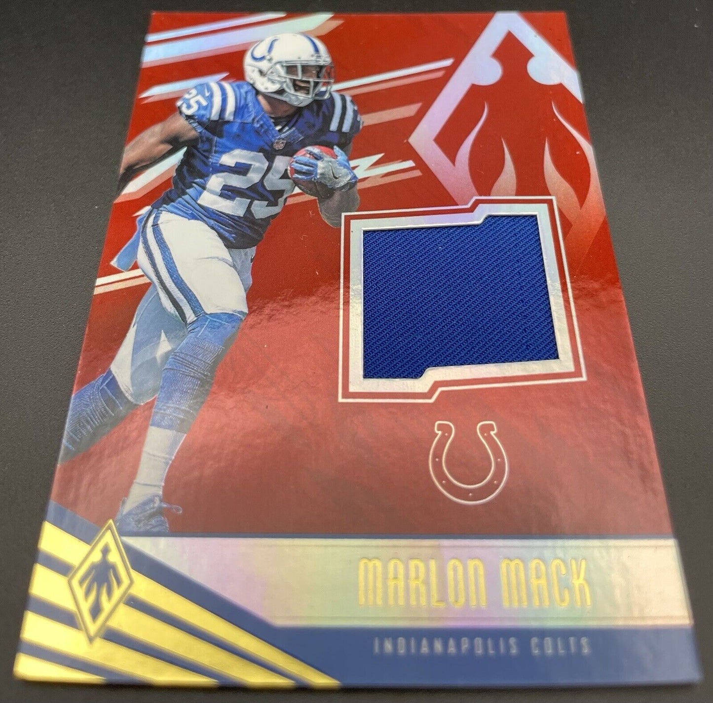 Marlon Mack  2017 Panini Phoenix # RPSM-35 Patch, 29/79 Indianapolis Colts￼