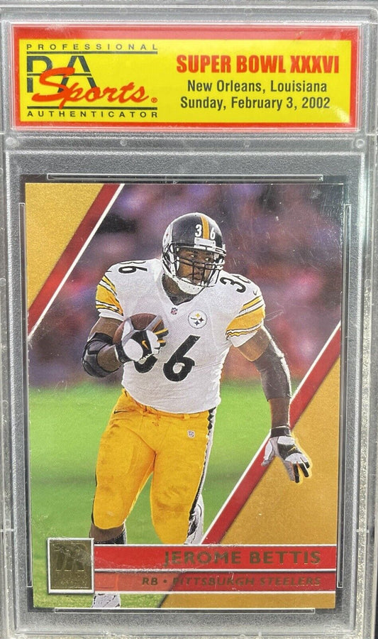 Jerome Bettis 2001 Topps #6 Pittsburgh Steelers PA Sports 