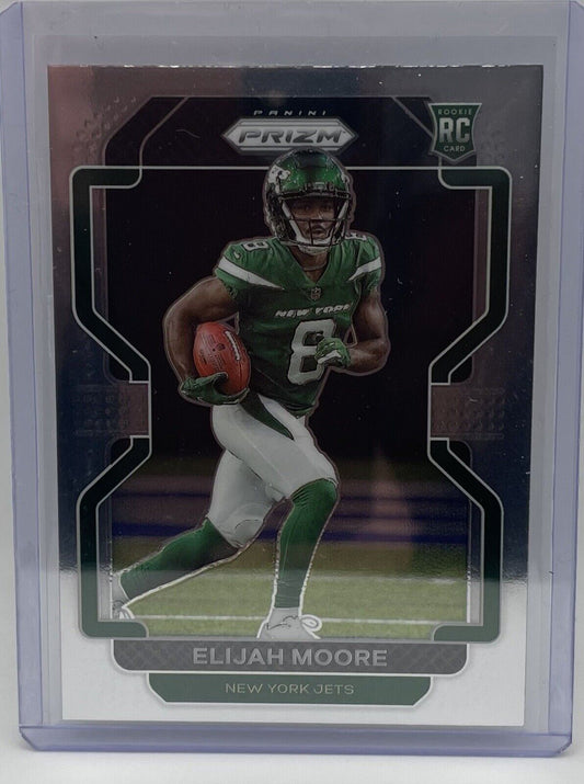 2021 Panini Prizm Elijah Moore Rookie Card #346 🔥New York Jets!! 