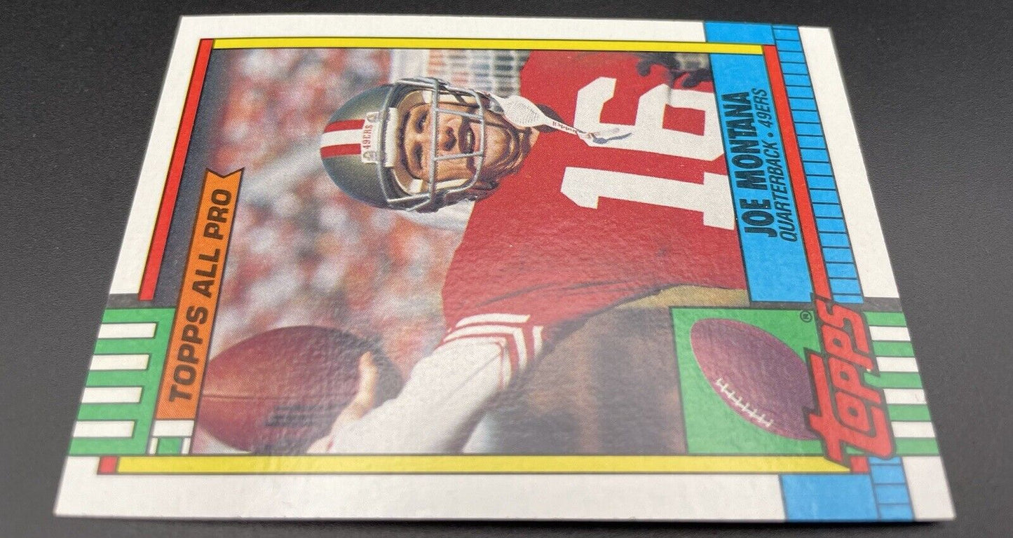 Joe Montana 1990 Topps #13 all pro San Francisco 49ers