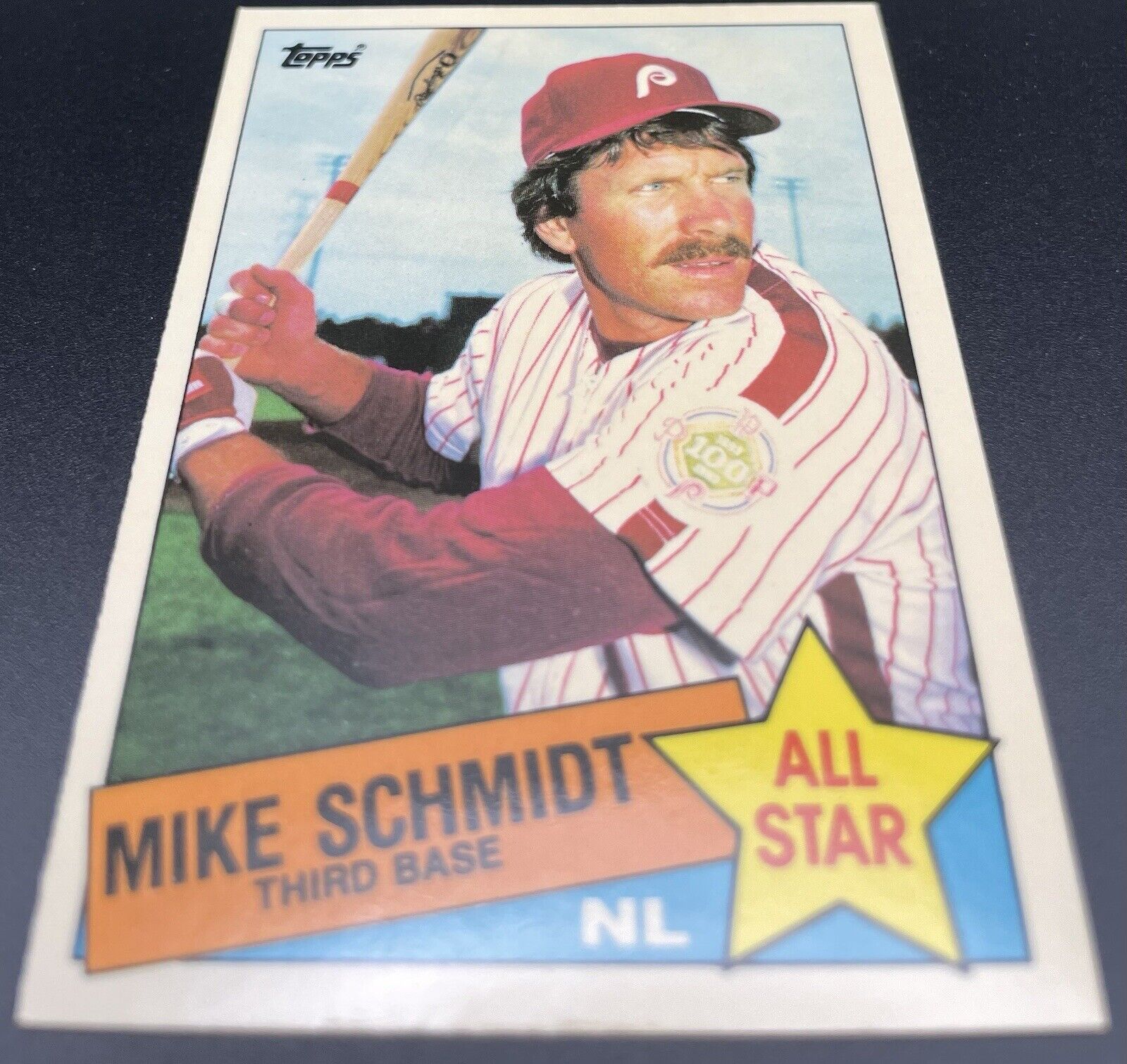 Mike Schmidt #714 ⚾️ 1985 topps Tiffany AllStar Philadelphia Phillies Icon NM/M