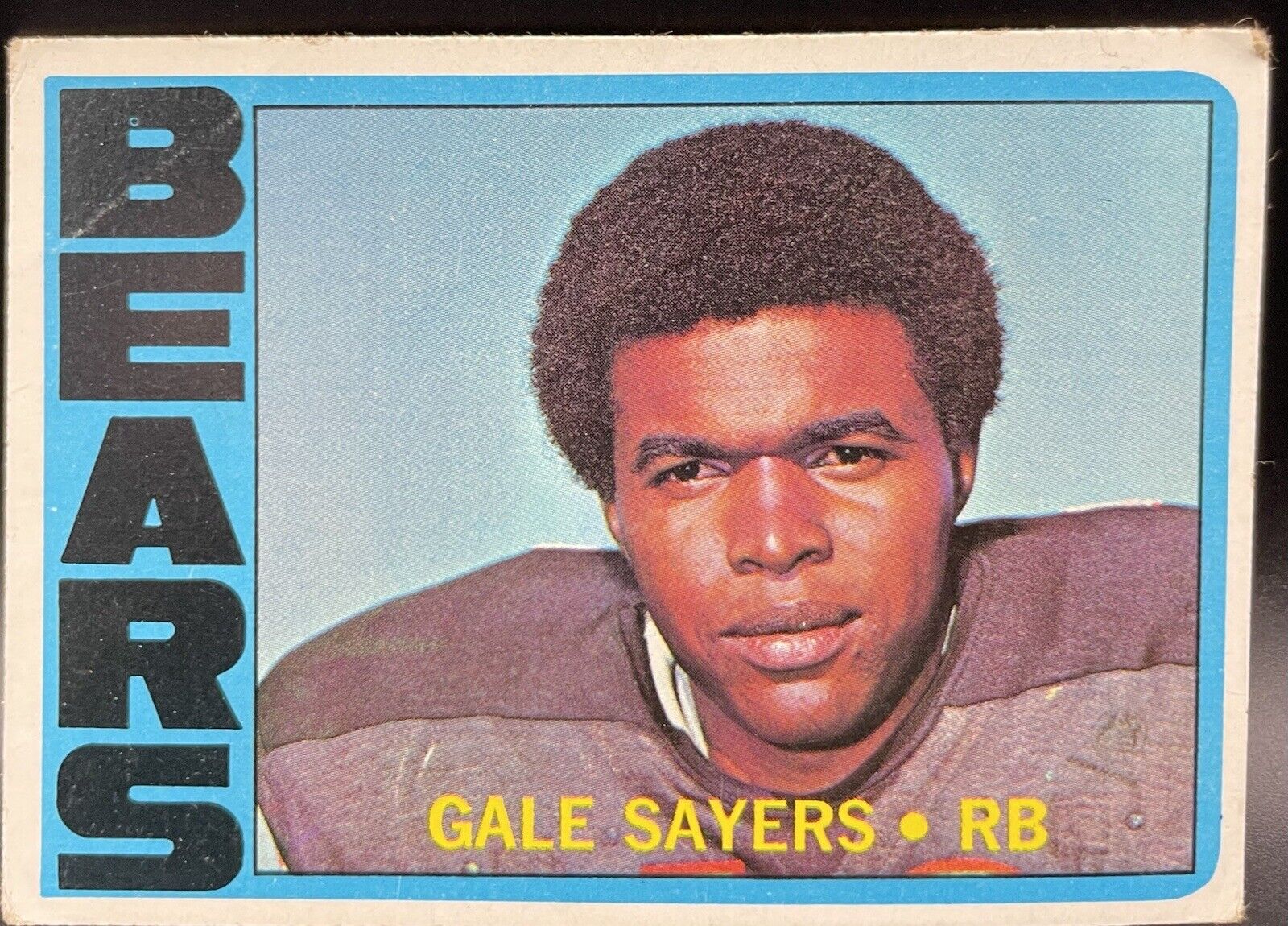 Gale Sayers 1972 Topps #110 Chicago Bears Running Back HOF 