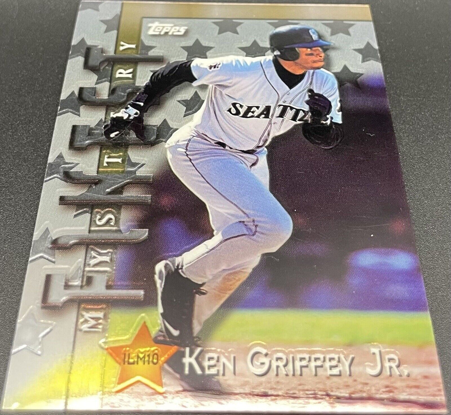 Ken Griffey Jr 1997 ⚾Topps Mystery Finest #ILM10 Interleague Match-Up - Mariners