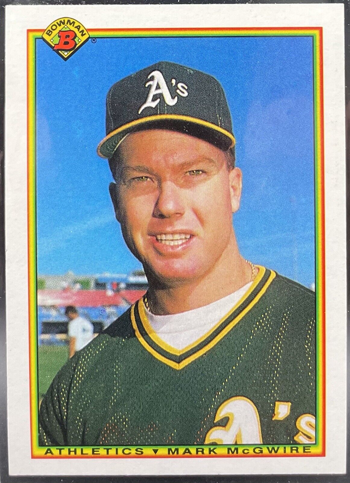 Mark McGwire 1990 Bowman #454 Oakland Athletics