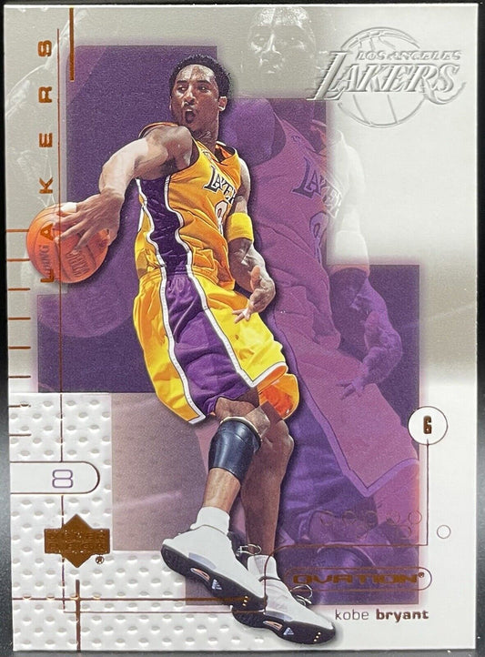 Kobe Bryant 2001 Upper Deck Ovation #38 Kers Los Angeles Lakers bronze