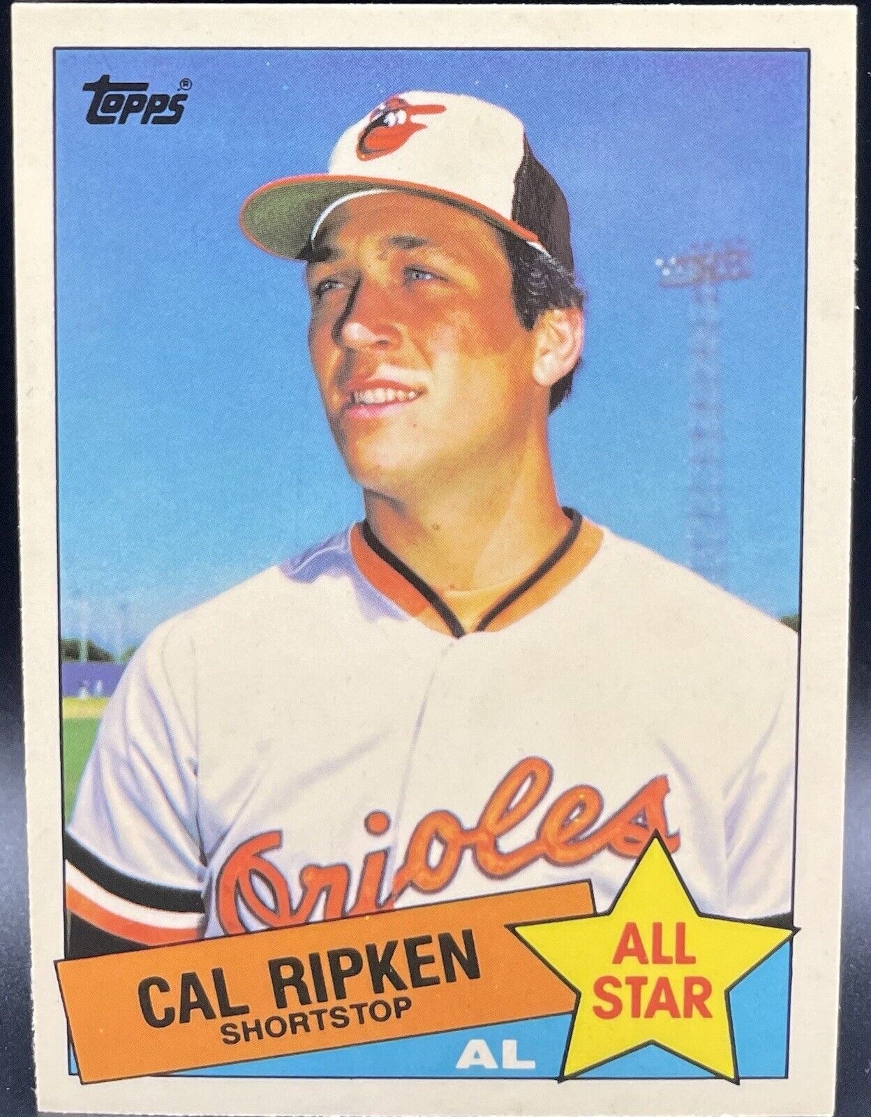 Cal Ripken 1985 Topps Tiffany #704 All Star Baltimore Orioles Fresh Out Of Set🔥