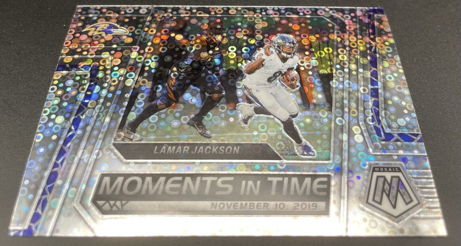 Lamar Jackson  2023 Panini Mosaic Disco #MT-23 Baltimore Ravens