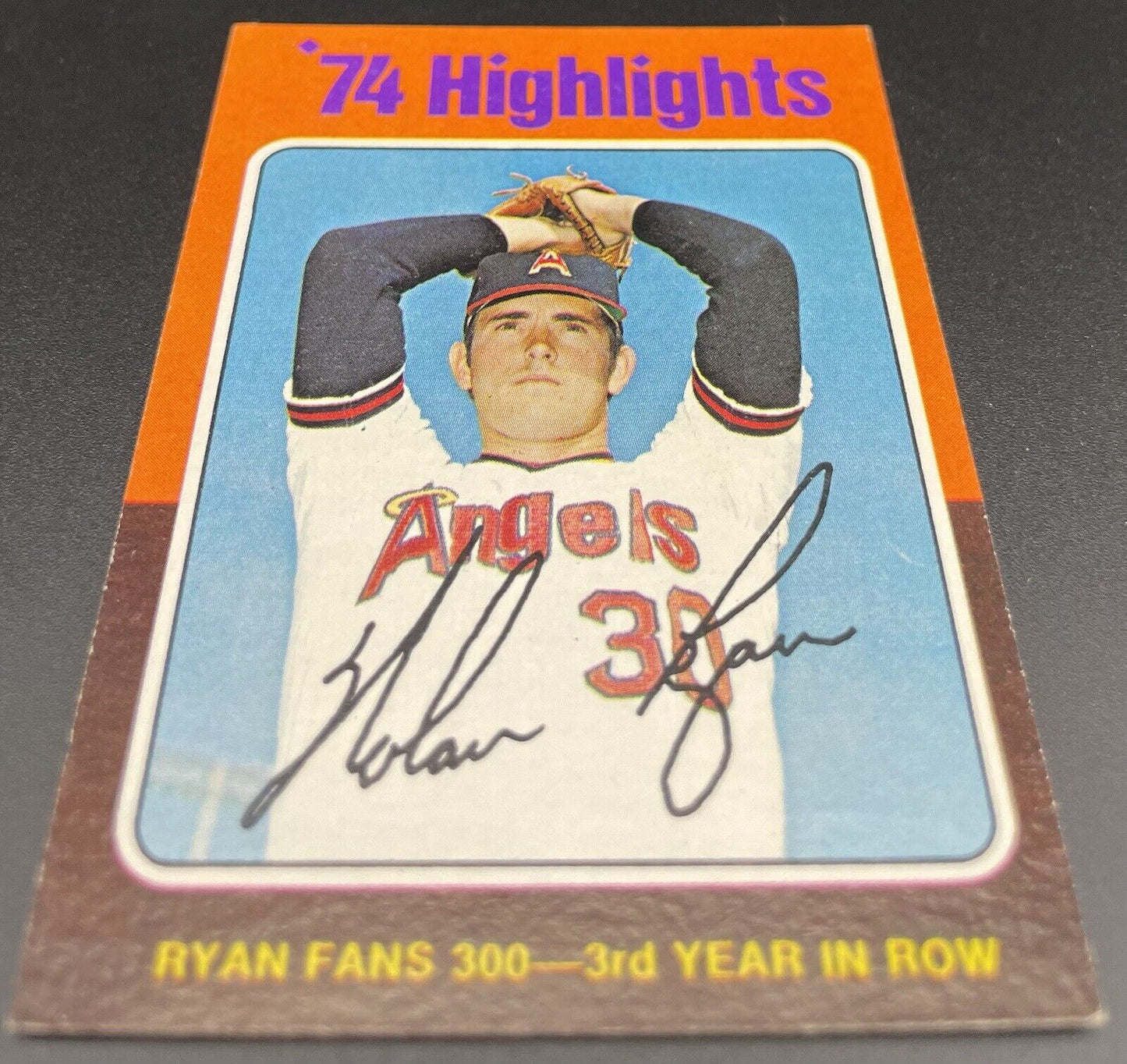 Nolan Ryan 1975 Topps #5  HOF  California Angels