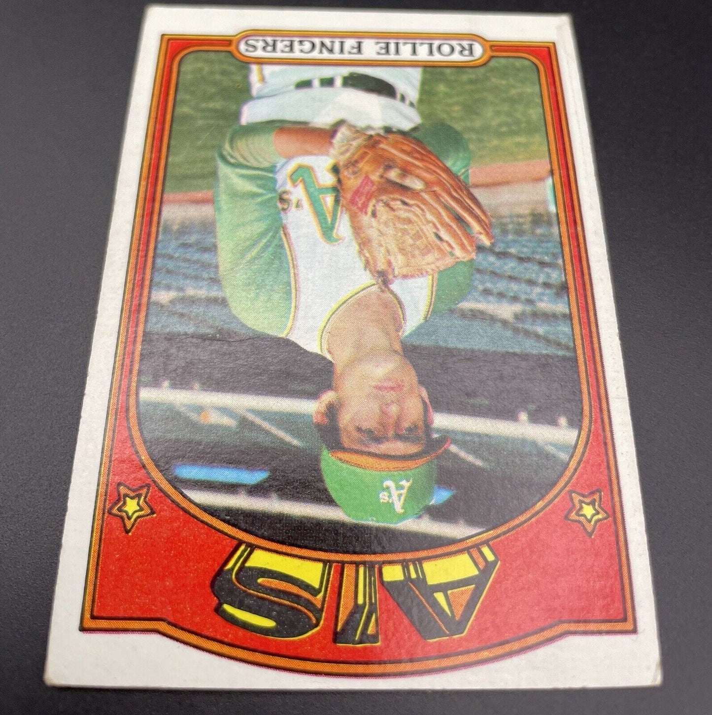 Rollie Fingers 1972 Topps #241 Works Series Champions Oakland Athletics