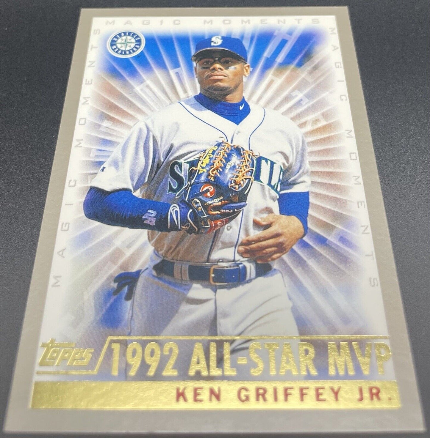 2000 Topps #475 Ken Griffey Jr. Magic Moments 1992 All-Star Game MVP Card 