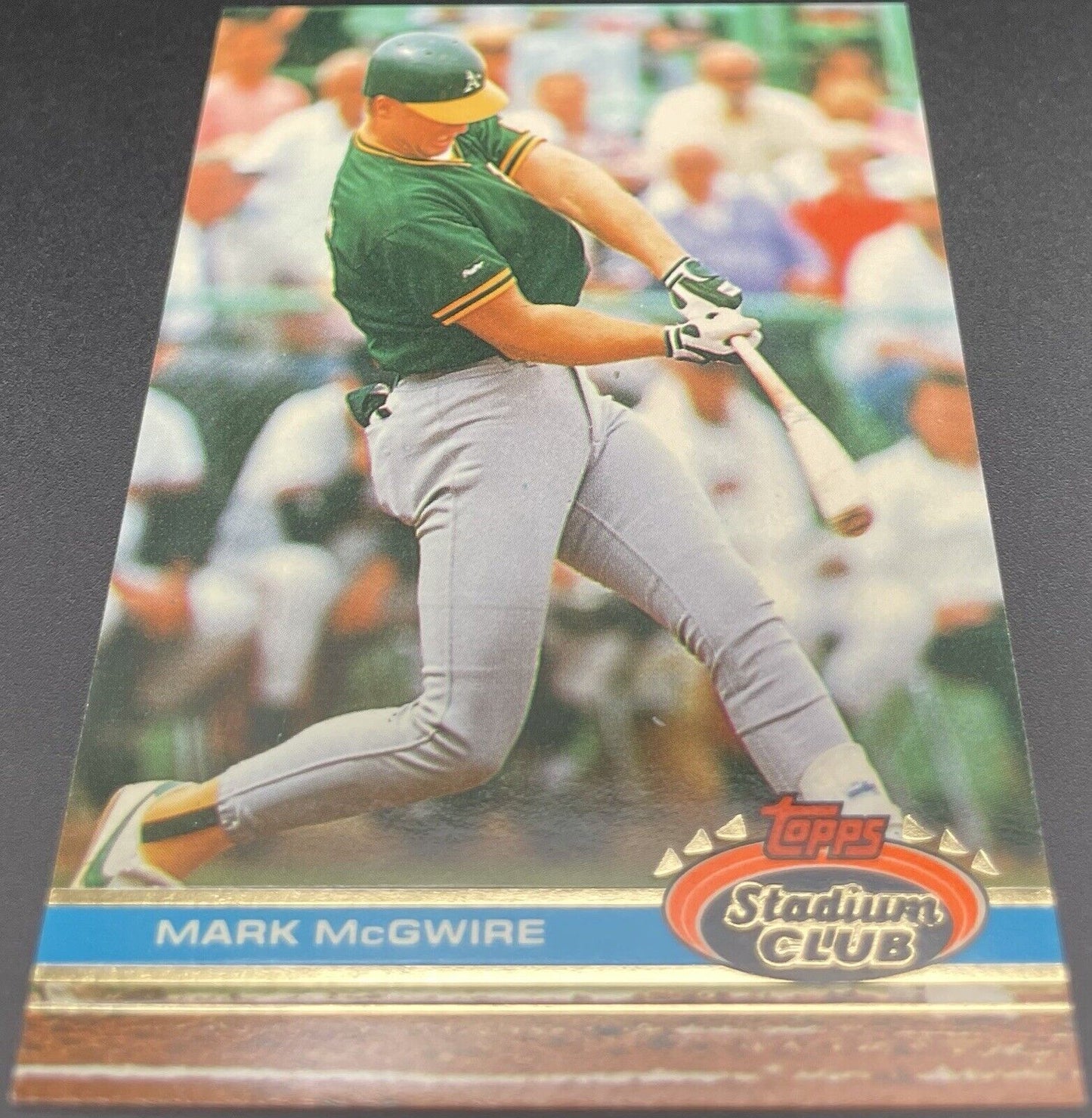 1991 Topps Stadium Club # 399 Mark McGwire Oakland Athletics ⚾️