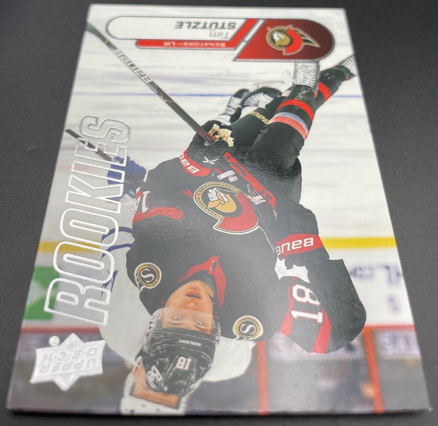 Tim Stutzle 2020-21 Upper Deck Rookie #23 RC Ottawa  Senators JA