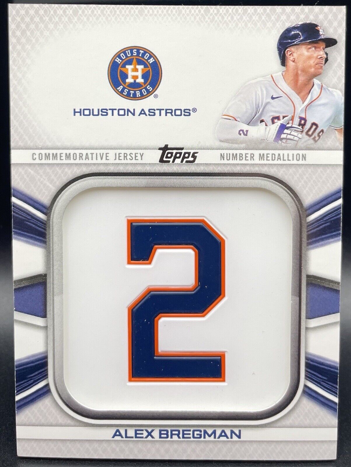 Alex Bregman 2022 Panini Topps #JNM-AB Jersey Houston Astros 