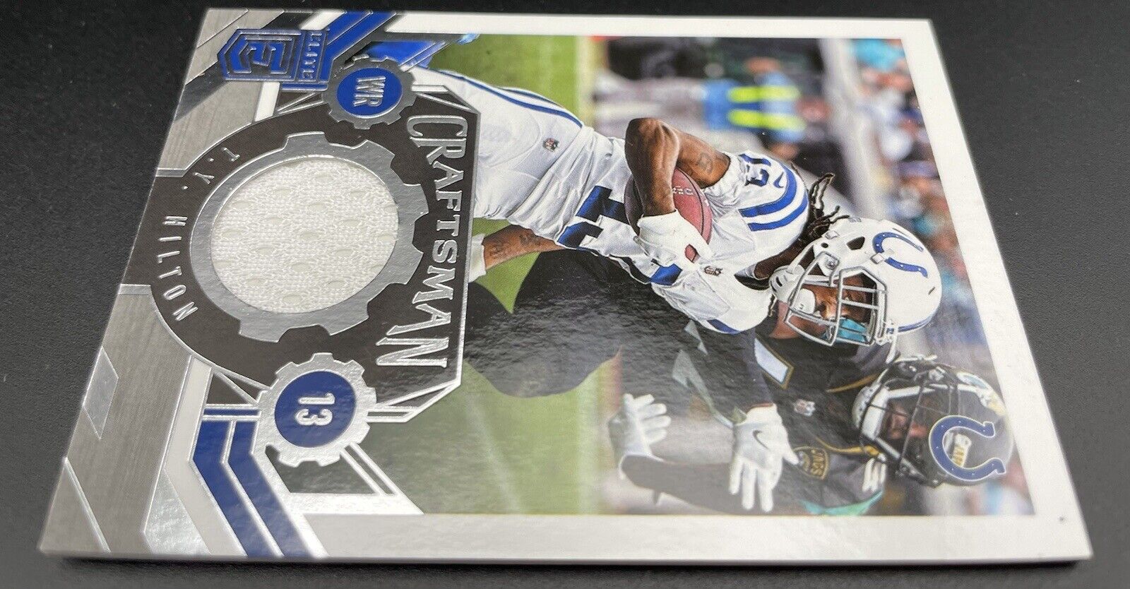 T.Y. Hilton 2018 Panini Donruss Elite #CJ-18 Patch Craftsman Indianapolis Colts