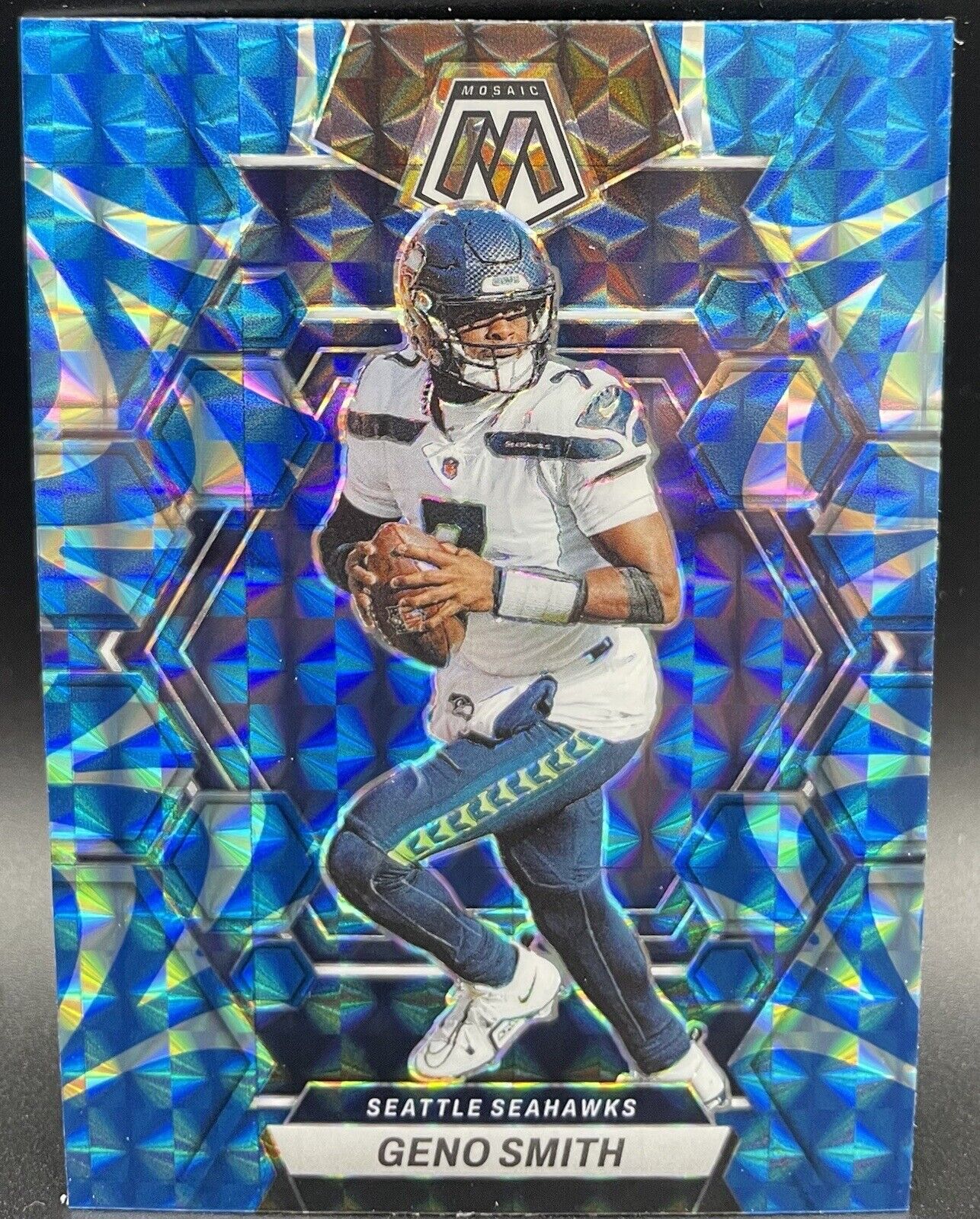 2023 Panini Mosaic GENO SMITH # 220 Blue Seattle Seahawks 💥🔥🏈