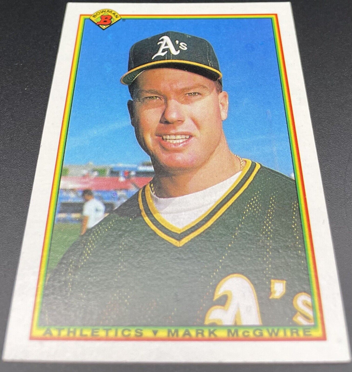 Mark McGwire 1990 Bowman #454 Oakland Athletics