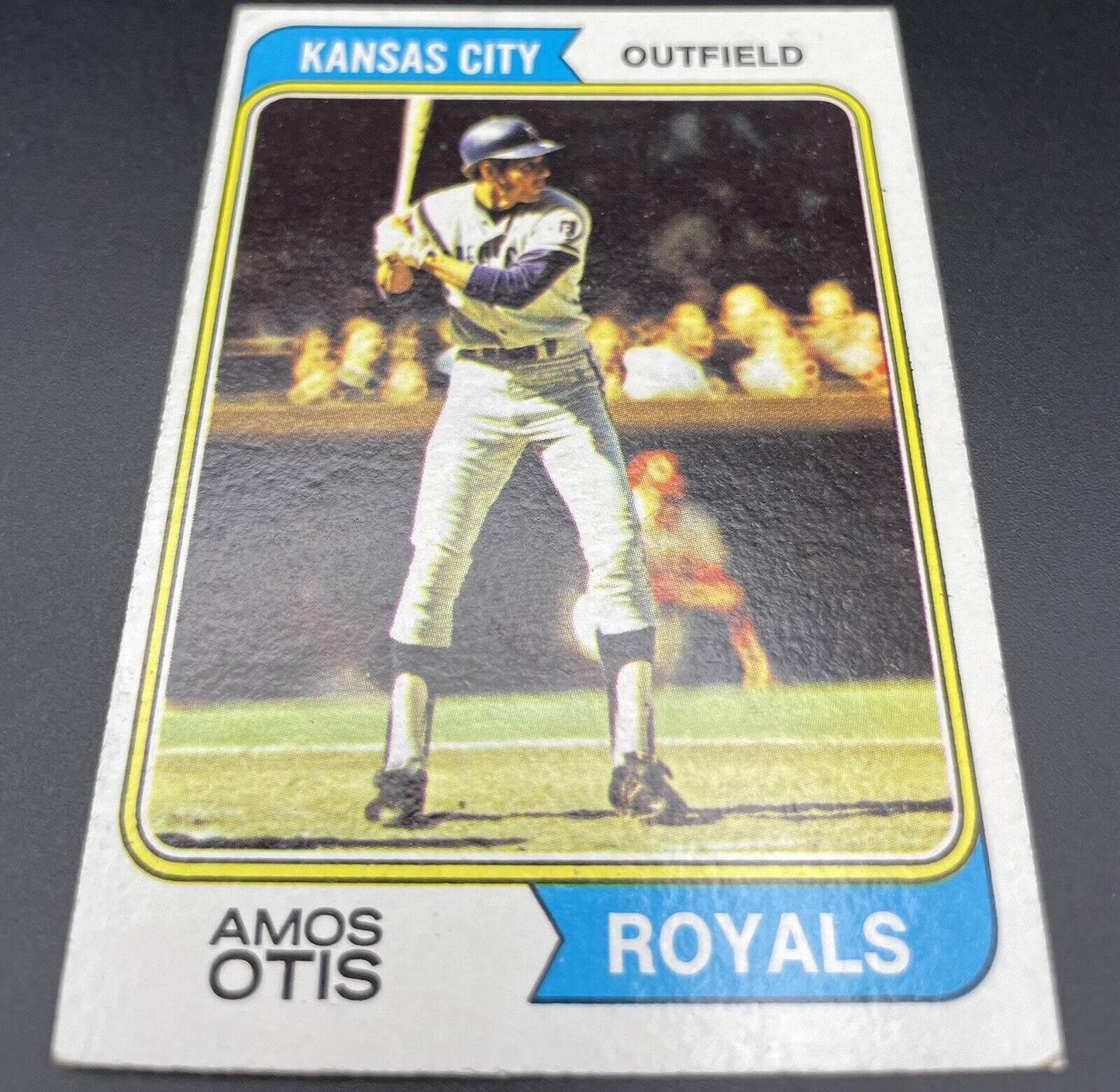 Amos Otis 1974 Topps #65 Kansas City Royals