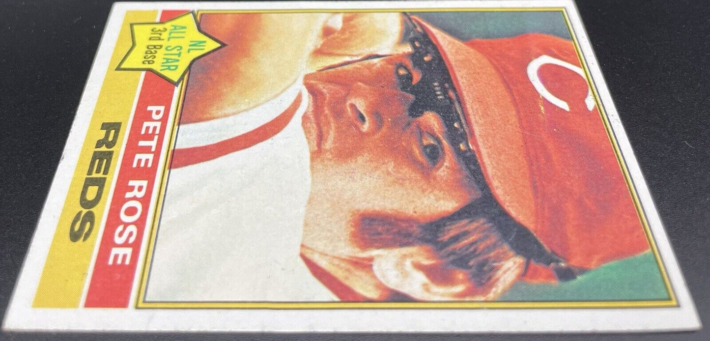 Pete Rose 1976 Topps #240 NL All-Star 3rd Base Cincinnati Reds