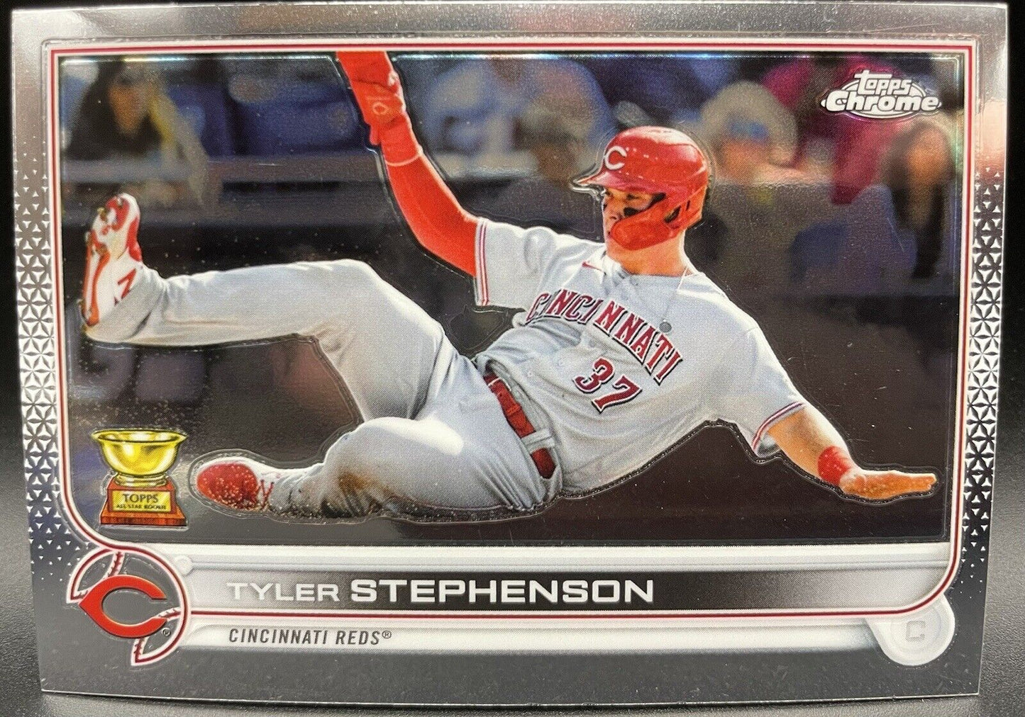 2022 Topps Chrome - #63 Tyler Stephenson