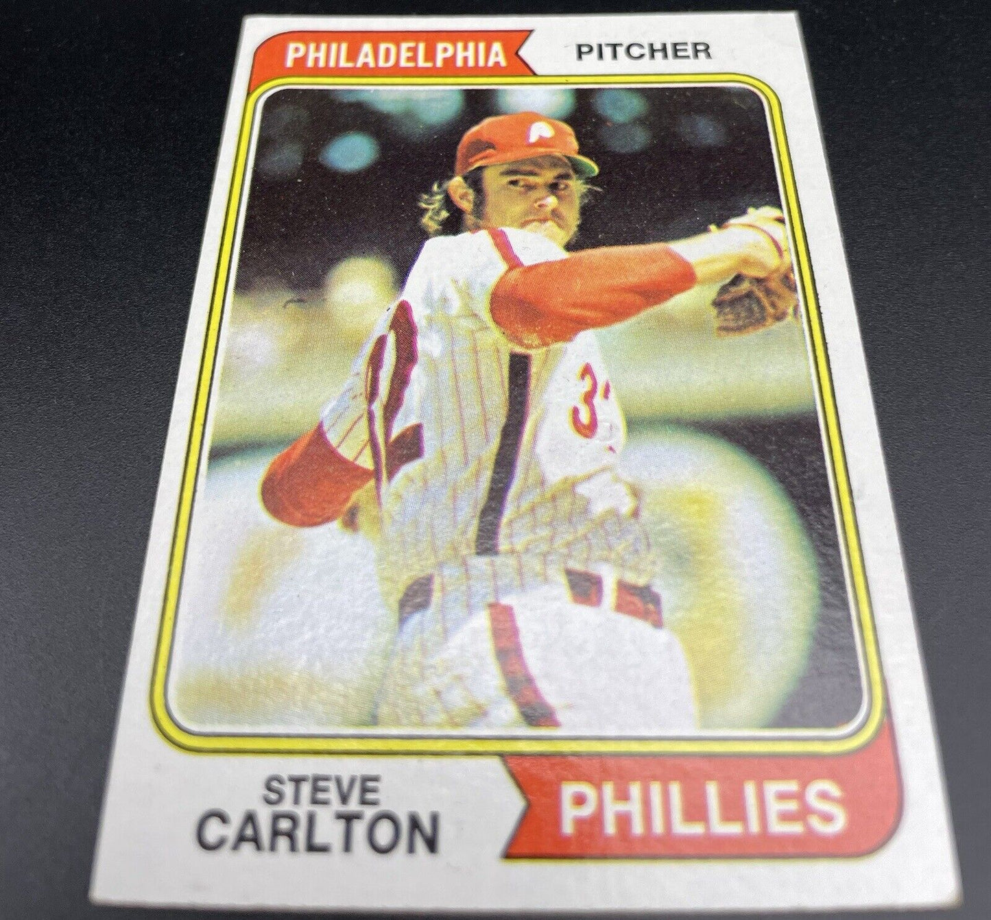 Steve Carlton 1974 Topps #95 Philadelphia Phillies