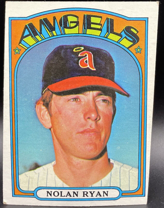 Nolan Ryan 1972 Topps #595 California Angels ￼HOF