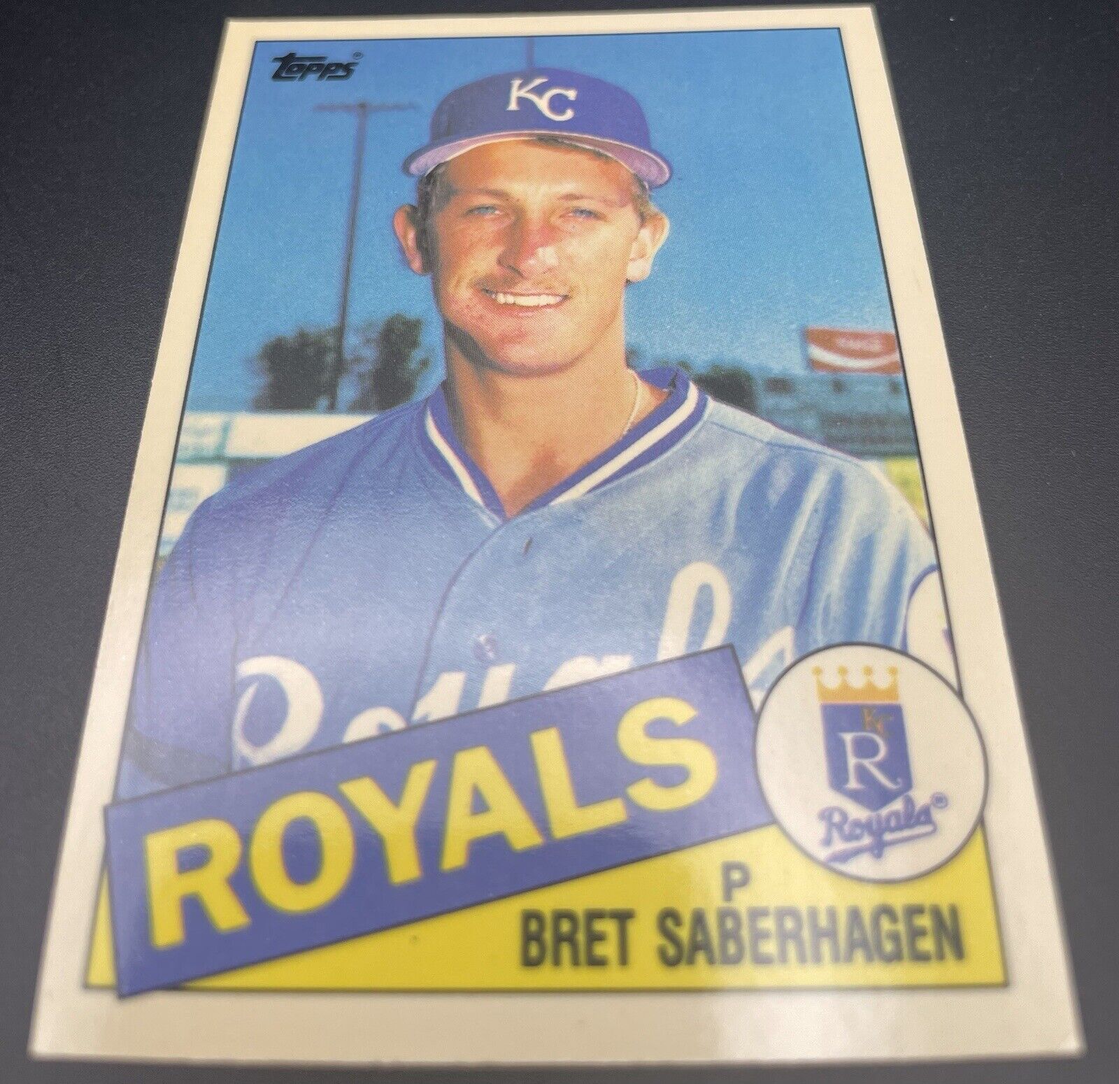 Bret Saberhagen 1985 Topps #23 (Tiffany) Kansas City Royals