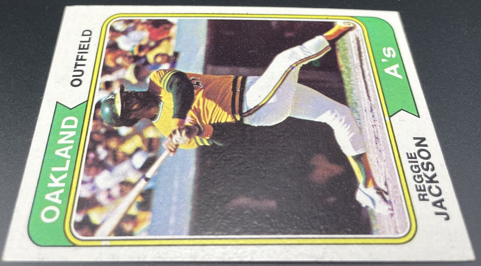 Reggie Jackson 1974 Topps #130 Oakland Athletics HOF 