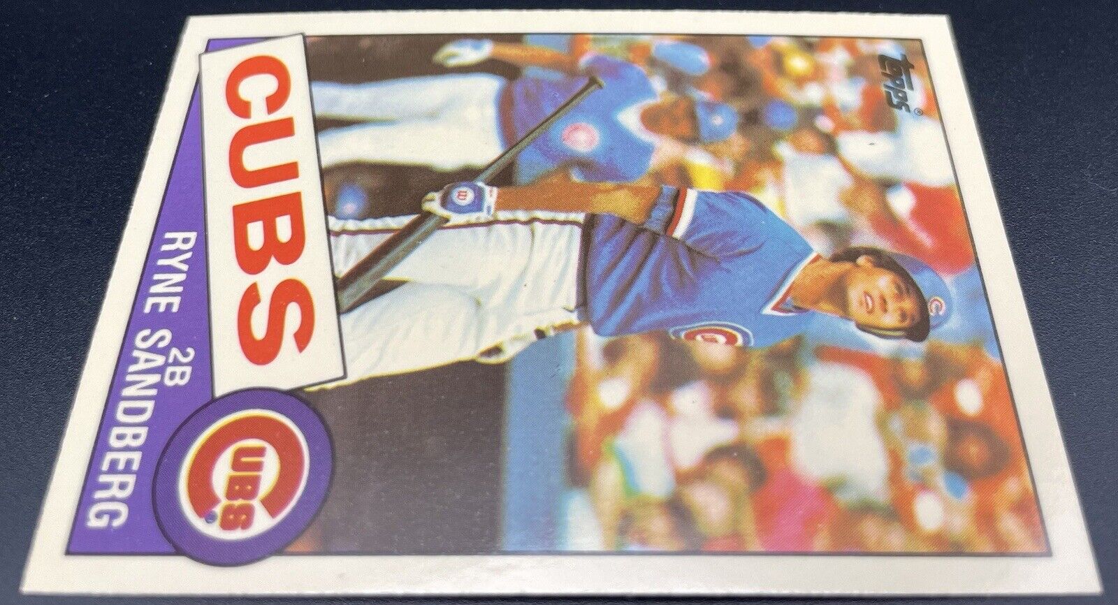 Ryne Sandberg 1985 Topps Tiffany #460 Chicago Cubs Mint-cond