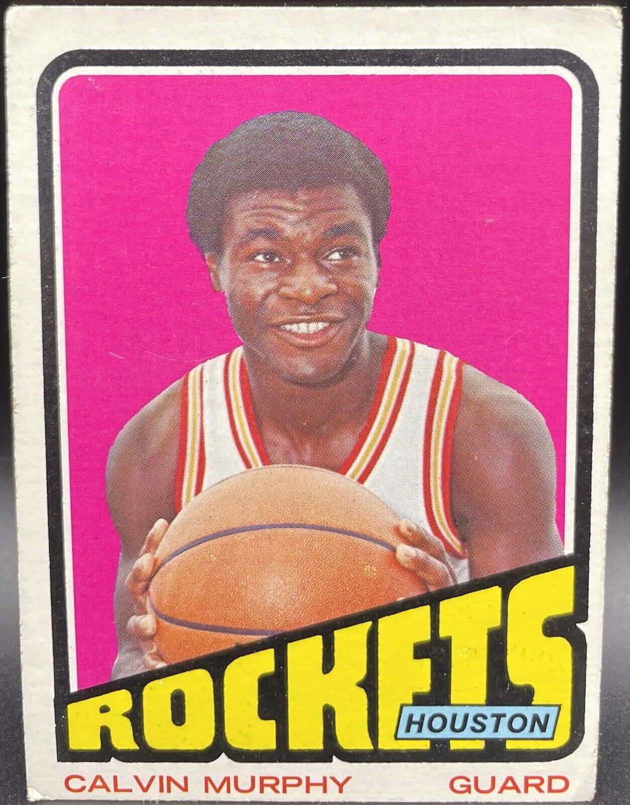 1972 TOPPS HOUSTON ROCKETS CALVIN MURPHY #31 HALL OF FAME